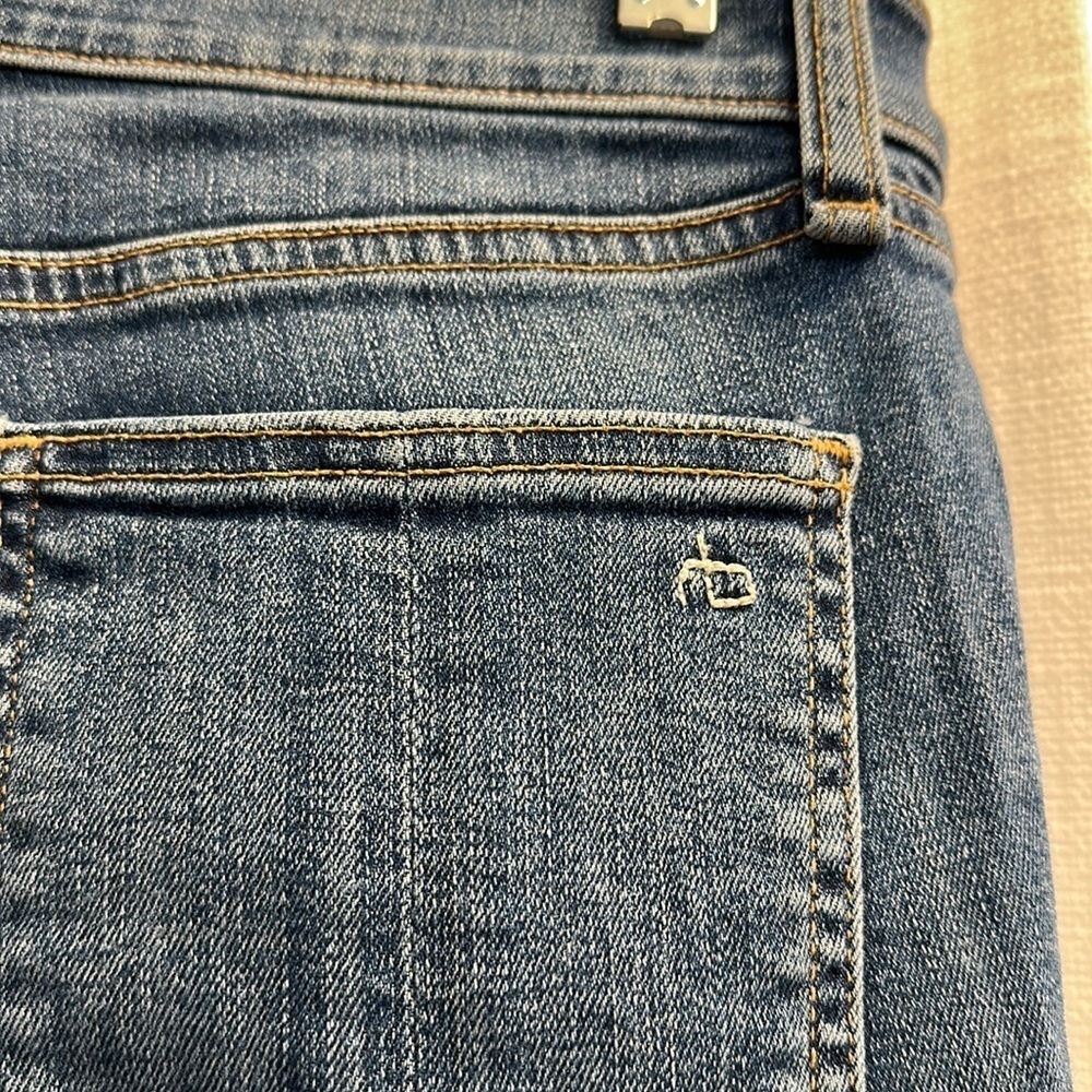 Women’s Rag and Bone High Rise Skinny Jeans Size 28 - Picture 6 of 9